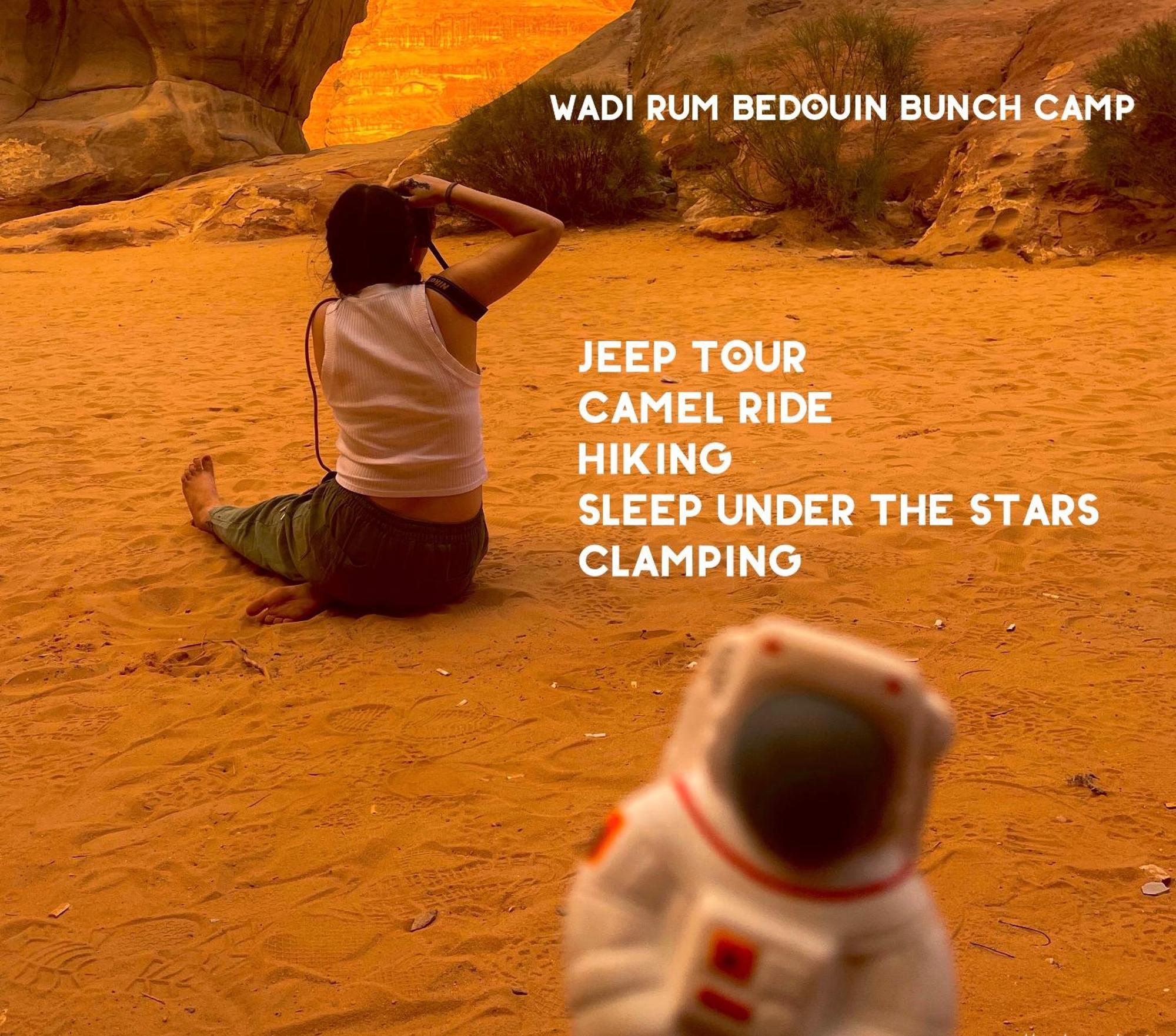 Bedouin Bunch Camp Hotel Wadi Rum Exterior foto